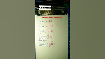 Ankit name Signature ✒️👌💜#youtubeshorts #youtube #ytshorts