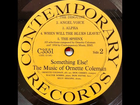 Ornette Coleman / Something Else! / C3551 B - YouTube