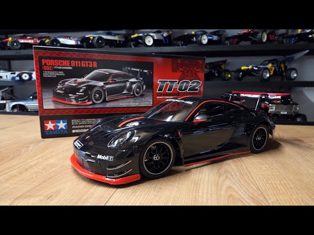 Tamiya TT01E Porsche 911 GT3 Cup VIP 2007 shell complete - YouTube