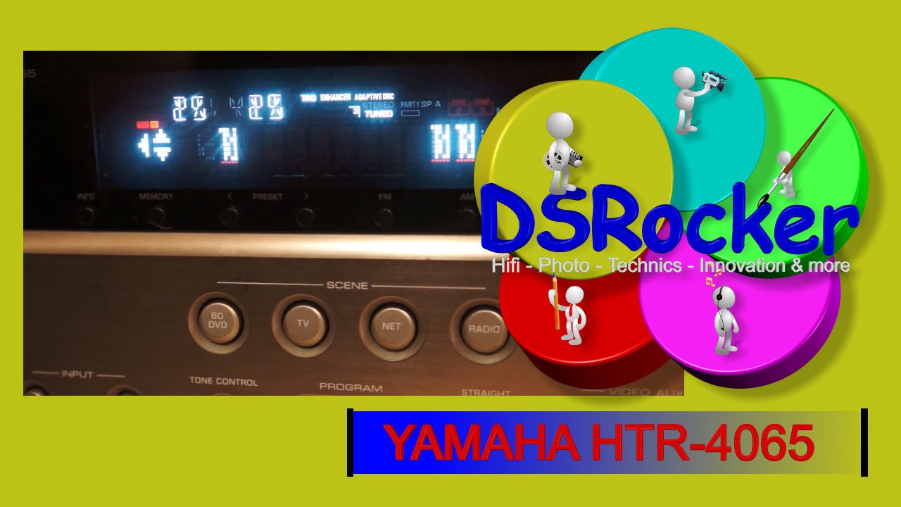 Yamaha HTR-4065 Display defekt (DSRocker)