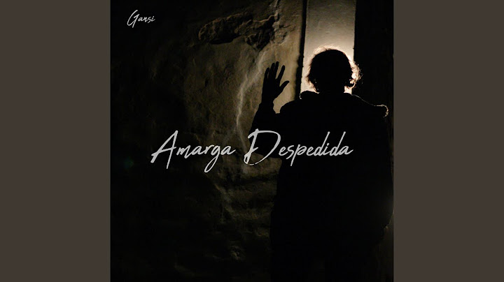 AMARGA DESPEDIDA