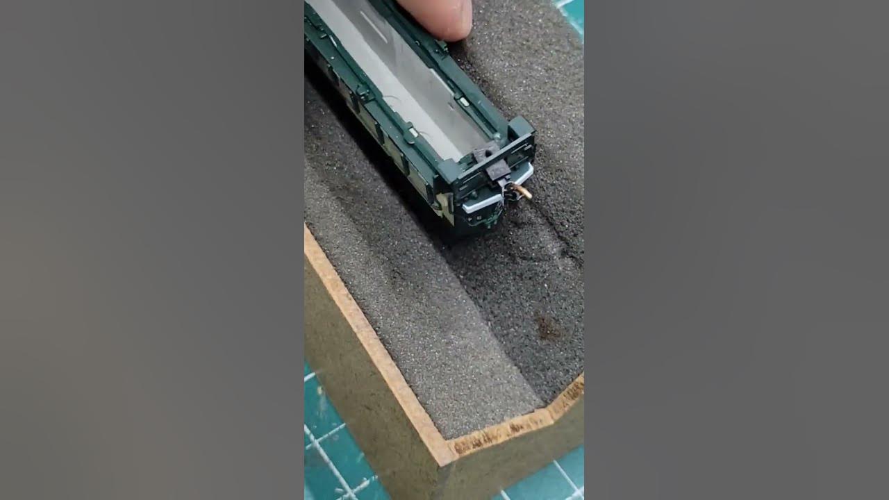 Replacing couplers on kato n scale locomotives youtube