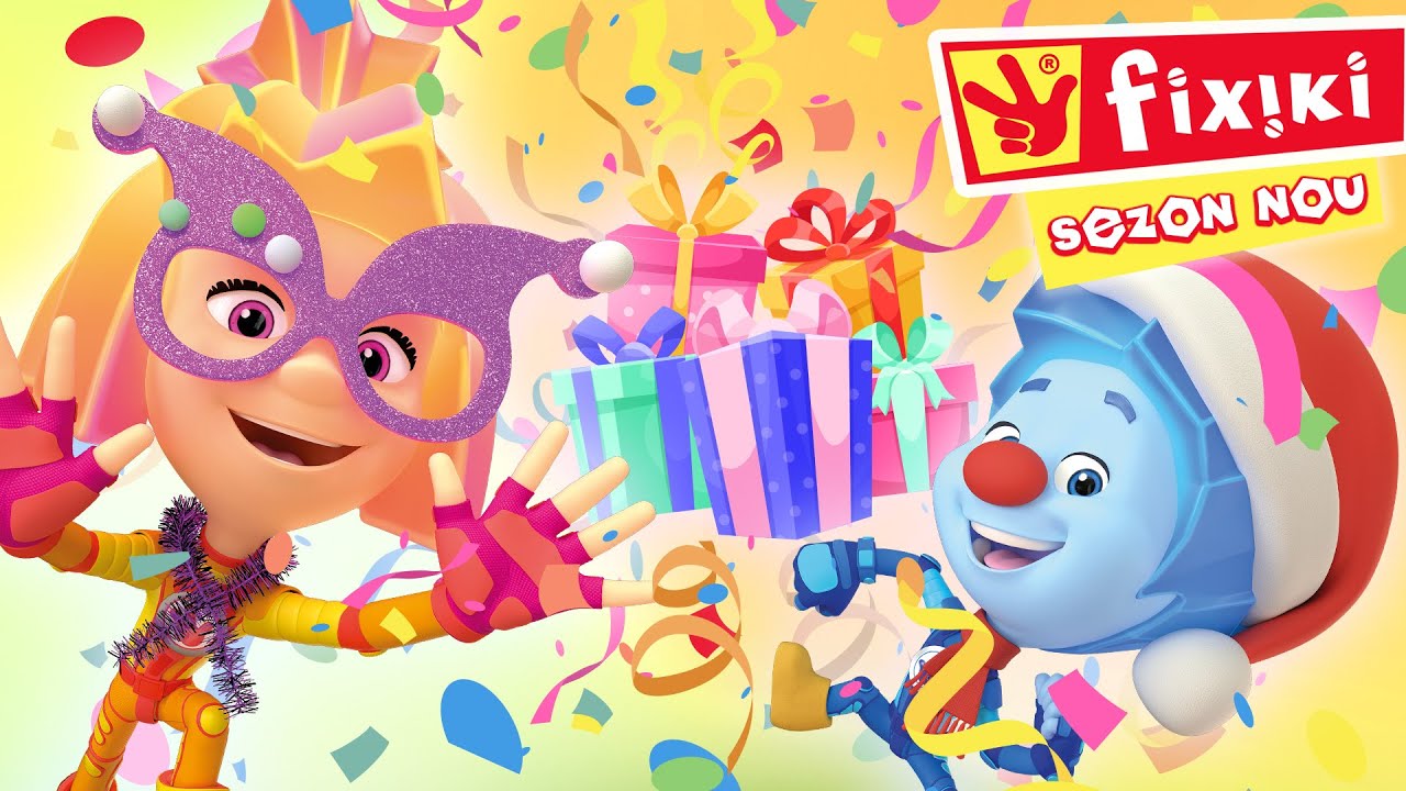 Fixiki salvează Revelionul! - Invață despre confetti🎄✨ |  Desene animate de Craciun pentru copii!
