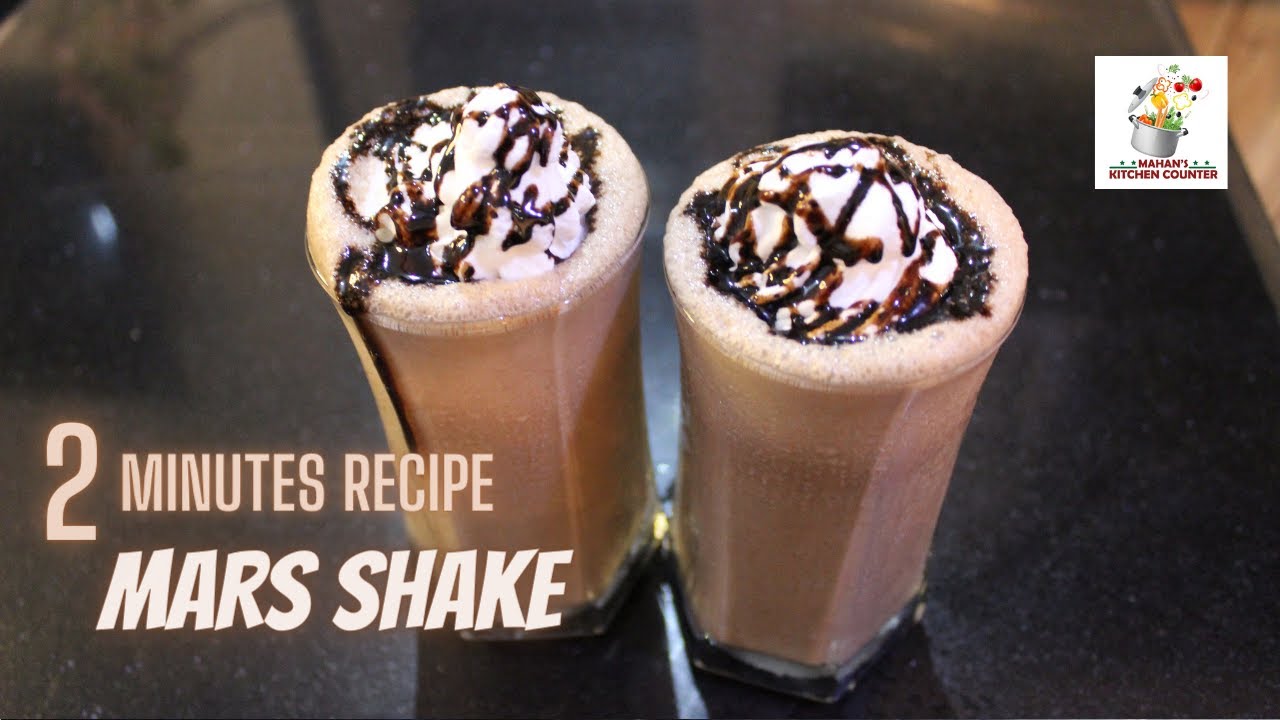Mars Chocolate Shake Recipe Mars Shake Recipe Easy Beverages Recipe YouTube