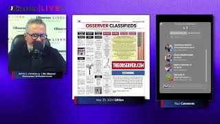 The Observer Live For The May 29, 2024 Edition