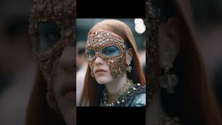 Face Mask fashion by Ai #shorts #style #fashion #facemask #jewellery #gems #bellydance