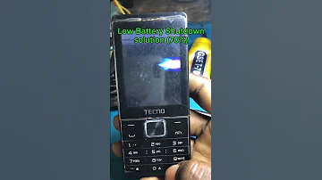 Your 1st Attempt To Fix Low Battery Shutdown Problem On Tecno T528 Cellphonesolution Trending 
