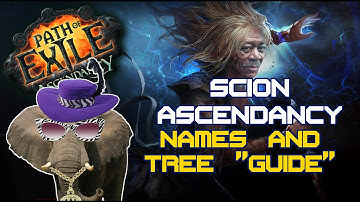 Path of Exile Ascendancy 2.2 - Scion Class Tree and Naming Conventions Explained