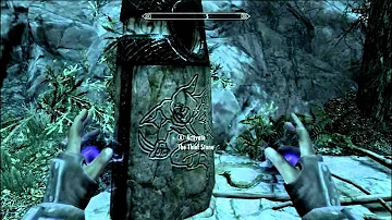 The Elder Scrolls V Skyrim Gameplay: Thief/Mage/Warrior Standing Stone