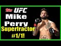 PLATINUM MIKE PERRY | #1/1 UFC Topps Chrome Superfractor!