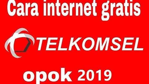 Trik Internet Gratis TELKOMSEL Terbaru 2019