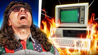 A subscriber's pc is BURNED  will I be able to revive it?  RESTORING the first IBM pc in history