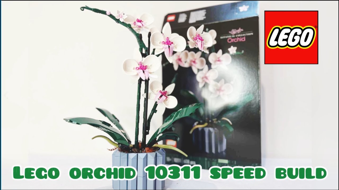 LEGO Orchid plant set 10311 Speed Build | Lego 2022 | Lego