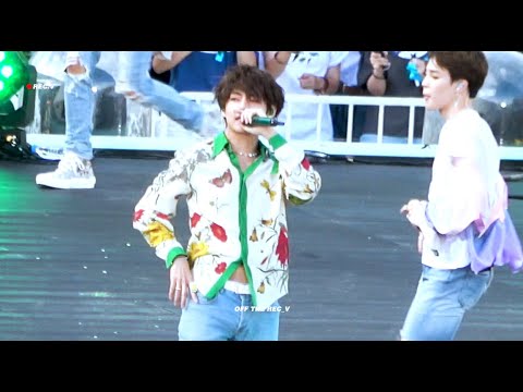 [4K] 190706 SPEAK YOURSELF in OSAKA FIRE Medley / 방탄소년단 태형 뷔 직캠 / BTS V FOCUS FANCAM