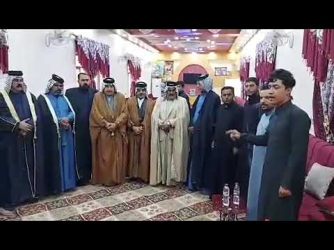 رابطه قبيلة السراي في مظيف الشيخ حسين حطاب شيخ عشيرة المواجد بيت عصواد عموم