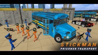 Police Stickman Prisoner Transport Simulator screenshot 1