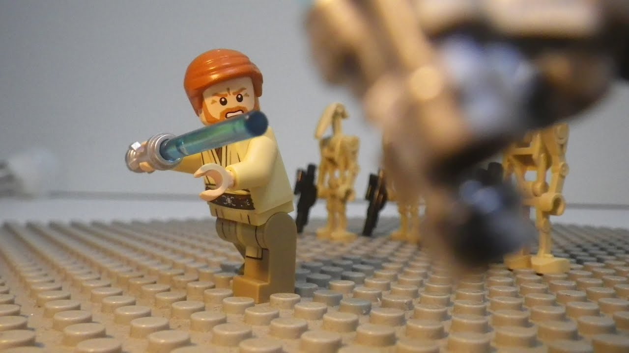 interferens Interpretive identifikation Lego Star Wars Obi-wan vs General Grievous - YouTube