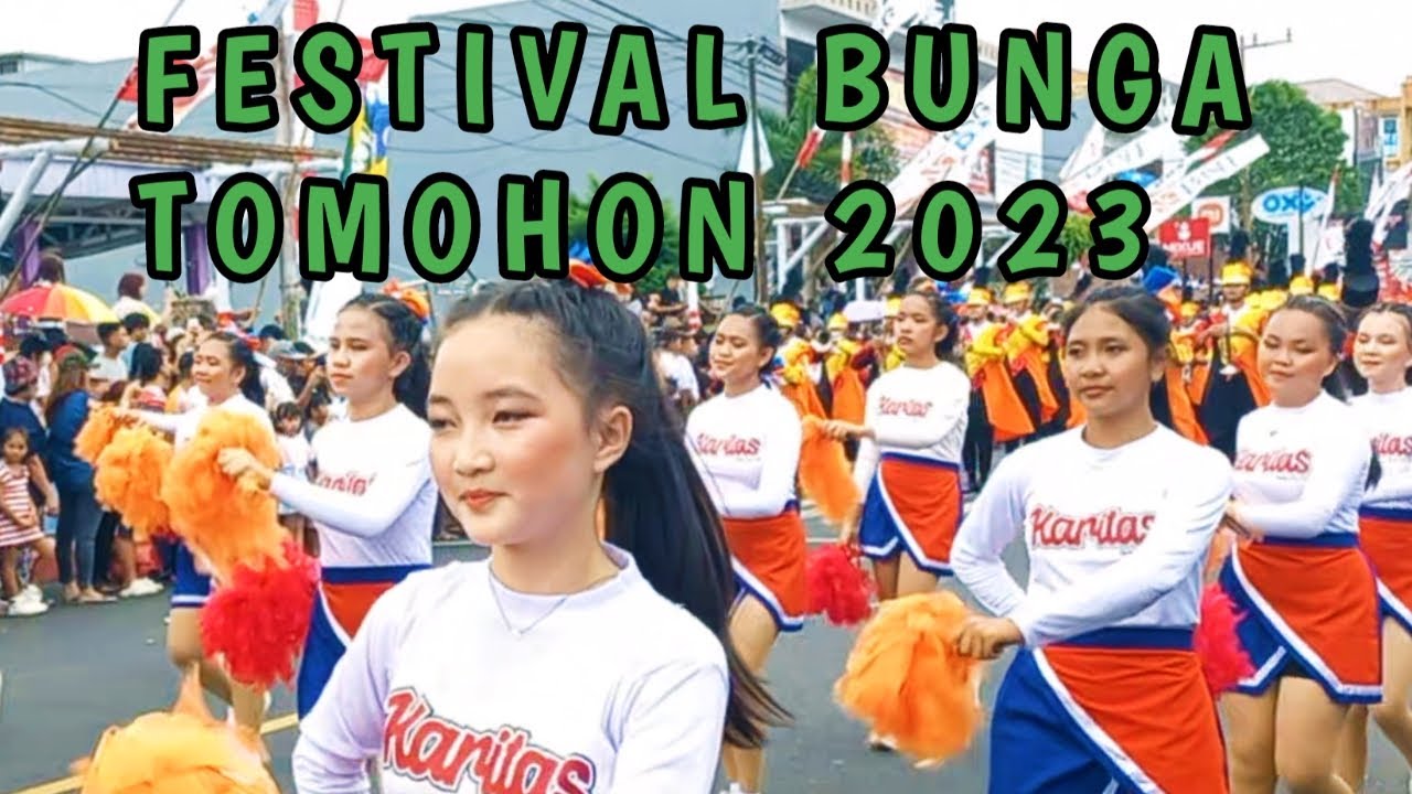 TOMOHON INTERNATIONAL FLOWER FESTIVAL 2023 ||FESTIVAL BUNGA TOMOHON TIFF
