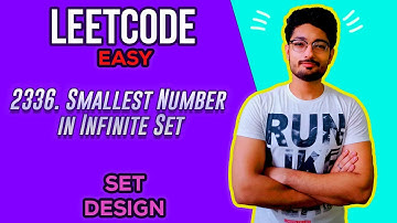 2336. Smallest Number in Infinite Set | LEETCODE MEDIUM | SET