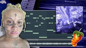 Making a ROCK Beat for TRIPPIE REDD From SCRATCH (PEGASUS)