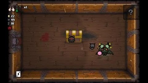 Binding of Isaac, Defeating Blue Baby with 1 1/2 hearts on Hard Mode