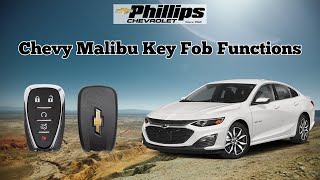 How to Use 2024 Chevy Malibu Key Functions