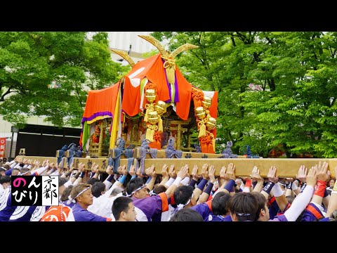 伏見稲荷大社 稲荷祭 神輿区内巡行 のんびり京都 Fushimi Inari Taisha Inari-sai Mikoshi ward parade