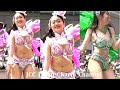 サンバ青姫はピンクと銀の衣装 神戸まつり2017 笑顔がかわいくて楽しそう! Escola De Samba Kobecco Samba in Japan 日本のサンバ