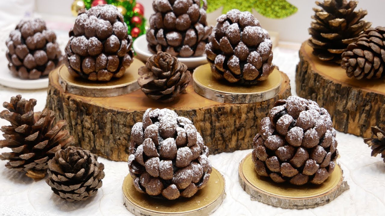 CALENDARIO DE ADVIENTO / RECETA DÍA 13 👉 PIÑAS NAVIDEÑAS DE CHOCOLATE ...