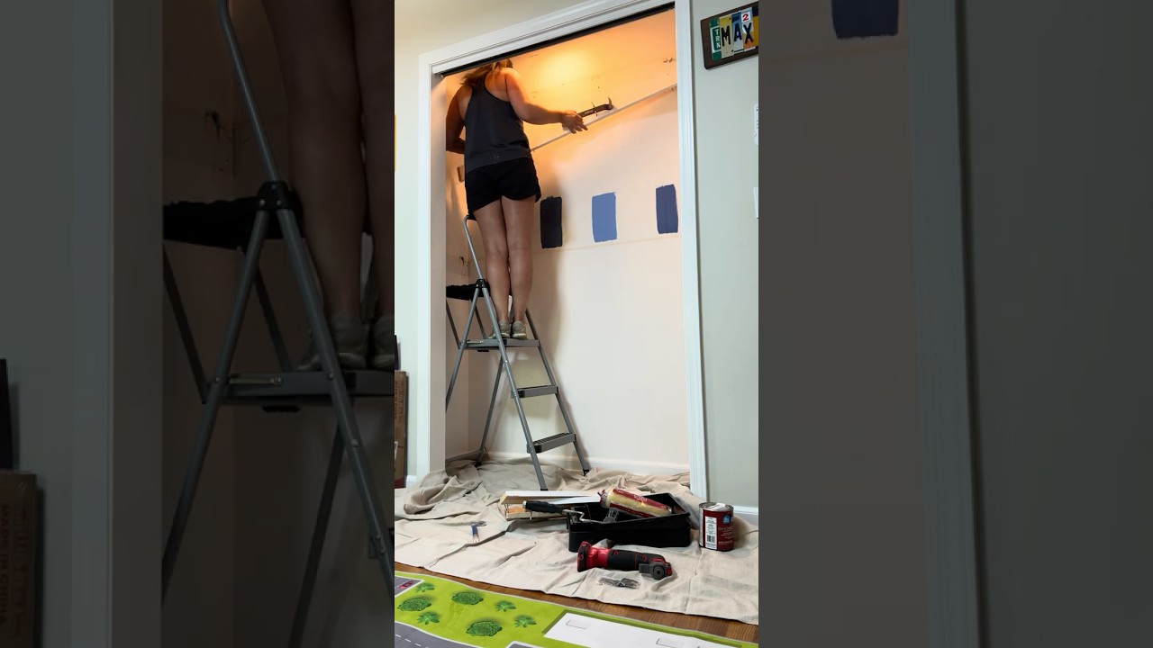 Built-In Closet Desk, Step 1: Prep the Closet