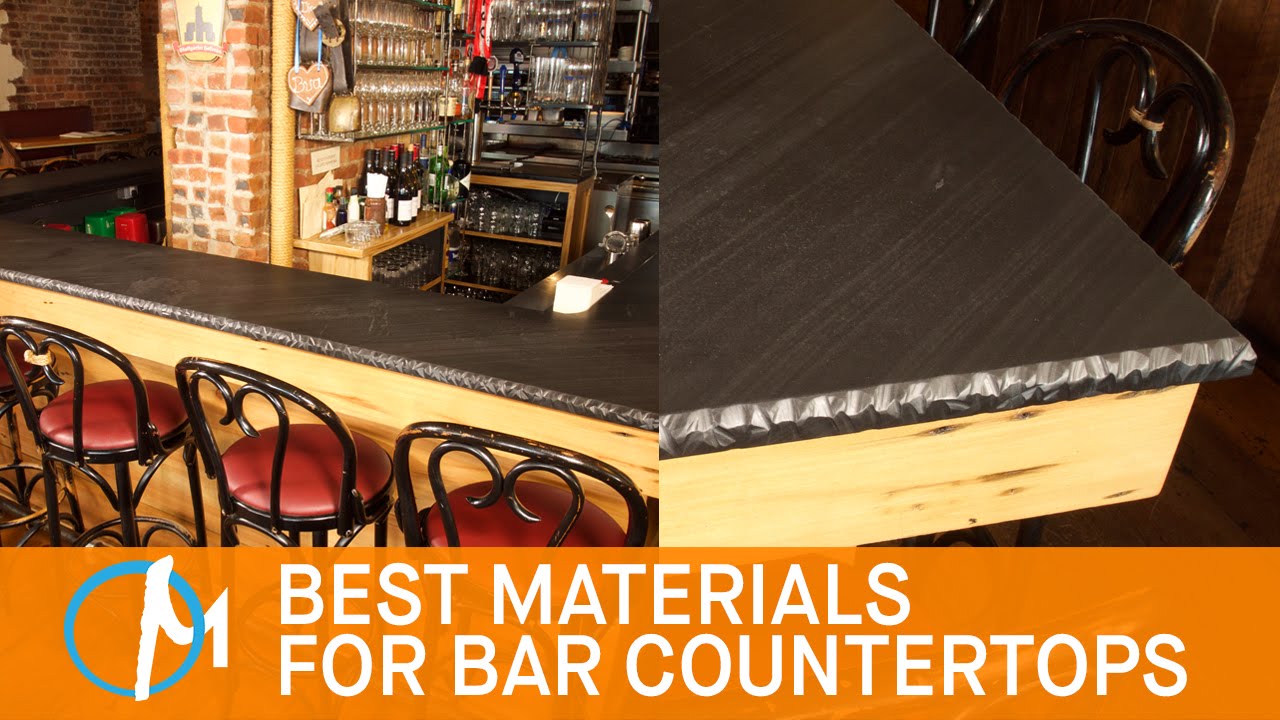 The Best Materials For Bar Countertops Marble Com Youtube