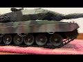 1:16 Heng Long Leopard 2A6 RC tank with modified/softened suspension
