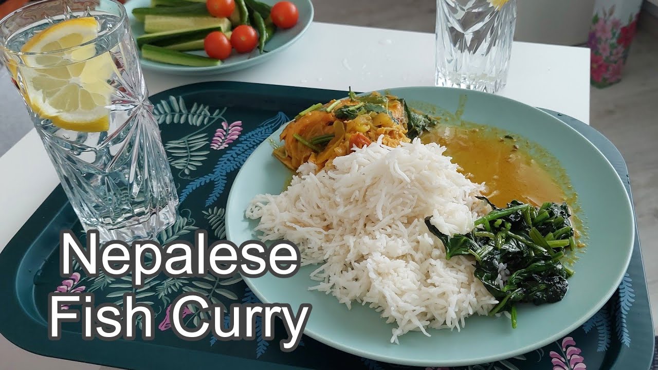 How Fish Curry Cook in Nepalese Way || Eleksa Finoy #fishcurry # ...