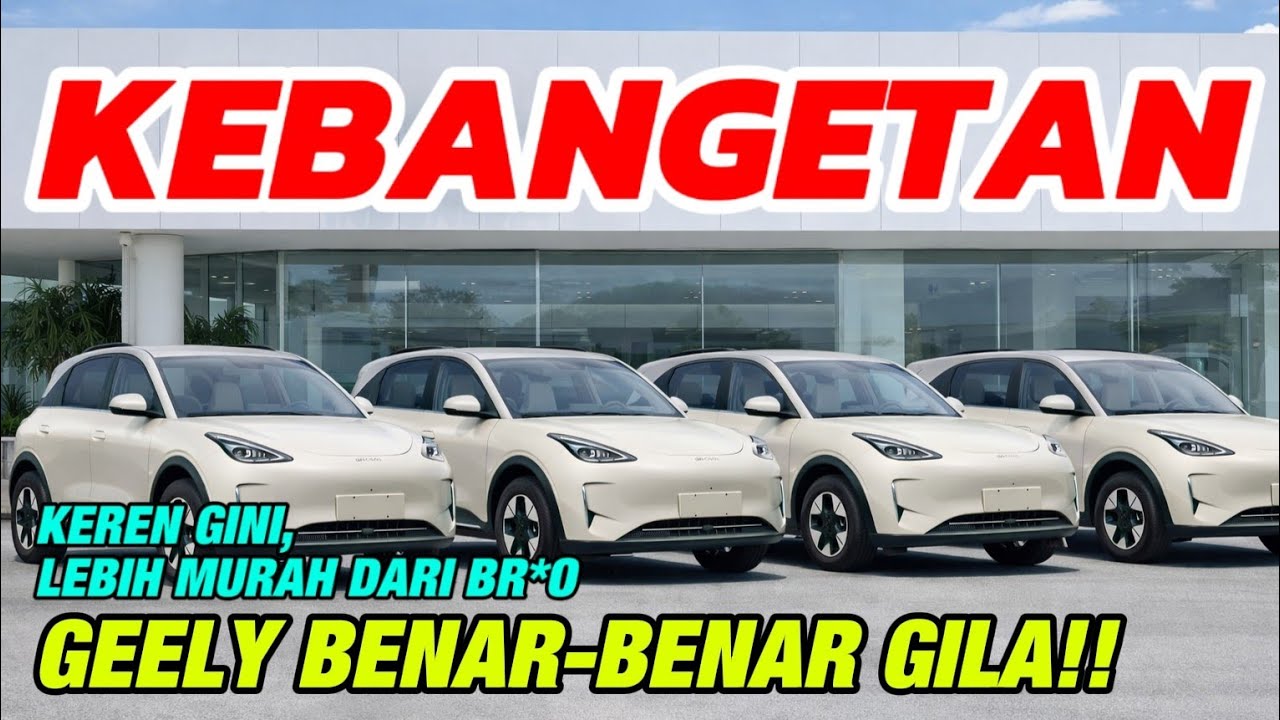 Geely Nekat Jual Murah EX-2, Yg Lain Langsung Berasa Kemahalan