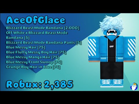 meer en meer drinken Prime Blizzard Beast Mode Bandana Roblox Outfits - YouTube