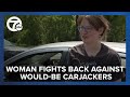 Woman makes bold move after would-be carjackers pistol-whip her