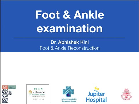 Evaluation and Management of Foot Deformities by Dr. Abhishek Kini