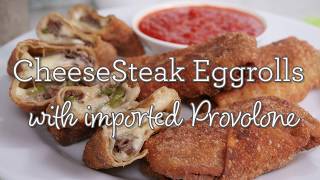 Chessesteak Eggrolls with Imported Provolone