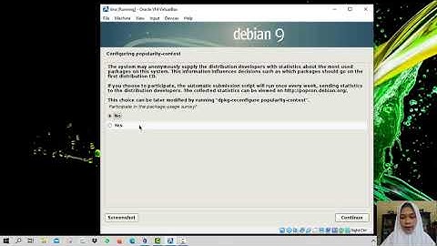 Tutorial install Sistem Operasi Linux berbasis GUI dengan software virtualbox-UAS SINC Lina_2518003