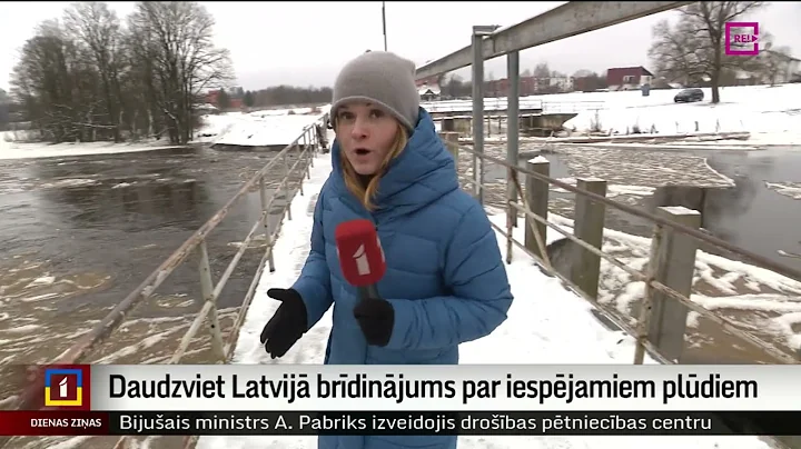 Daudzviet Latvij brdinjums par iespjamiem pldiem