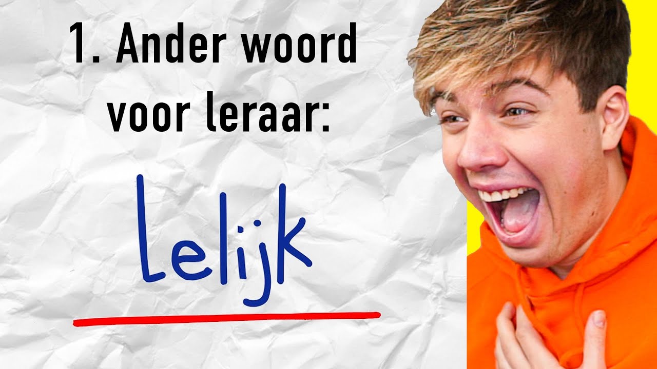 DE GRAPPIGSTE TOETS ANTWOORDEN!