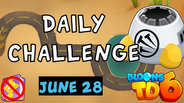 Bloons TD 6 Daily Challenge | Marinbondo | No Hero No MK No Powers | June 28 2023