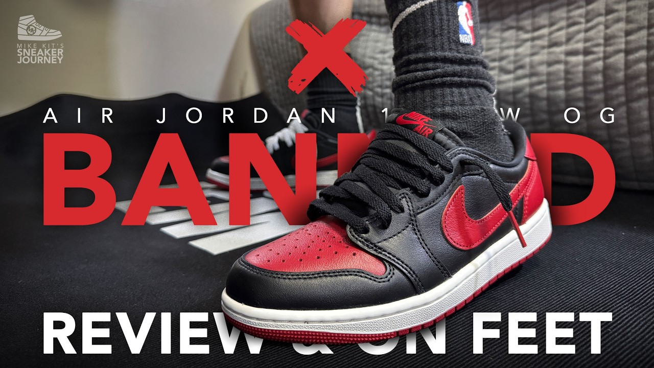 Air Jordan 1 Low OG Banned (2026) Unbox & On-Feet | The Legend 