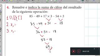 Operaciones Combinadas Con Nmeros Naturales 5to Primaria