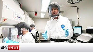 COVID-19: Testing live Omicron samples in a Glasgow lab