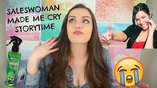 CAR CLEANER SALESWOMAN MADE ME CRY | STORYTIME RANT