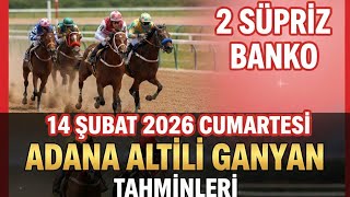 14 Şubat 2026 Artesi̇ Adana Altili Ganyan Tahmi̇nleri̇
