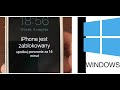 iPhone jest zablokowany połącz z itunes na WINDOWS - jak odblokować iPhona na WINDOWS / brak kodu ?