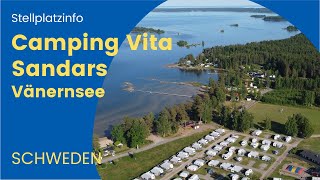 Camping Vita Sanders Schweden Dalsland | Familiencamping direkt am Vänernsee