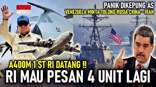 Download lagu THE FIRST A400M HAS ARRIVED! PRABOWO ORDERED 4 MORE UNITS, BEING SUSPENDED BY THE US, MADURO ASKS...
